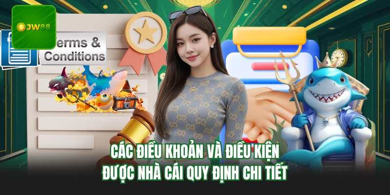 Điều Khoản Điều Kiện JW88 - Những Quy Định Quan Trọng Nhất 3 Các điều khoản và điều kiện được nhà cái quy định chi tiết