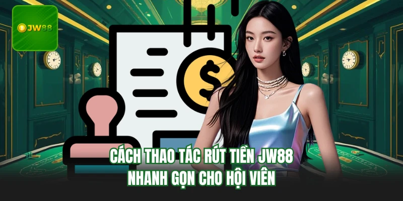 Rút Tiền JW88 - Giải Mã Cách Nhận Tiền Chỉ Trong Vài Bước 2 Cách thao tác rút tiền JW88 nhanh gọn cho hội viên