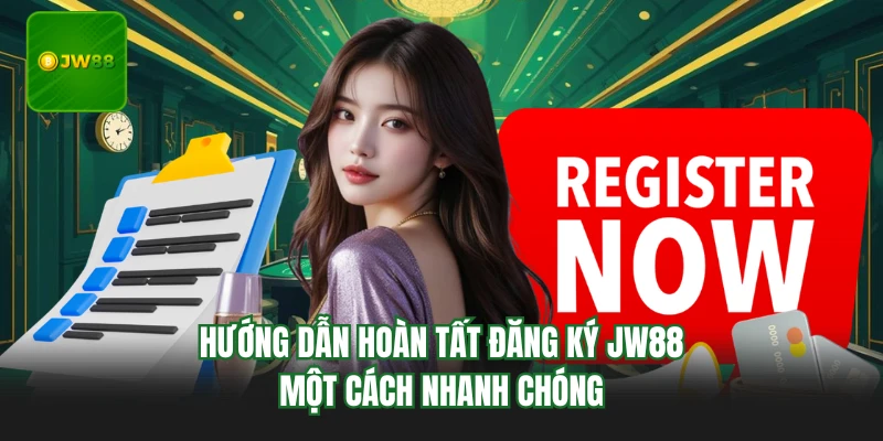 Đăng Ký JW88 - Các Bước Tạo Tài Khoản Thành Công 100% 3 Hướng dẫn hoàn tất đăng ký JW88 một cách nhanh chóng