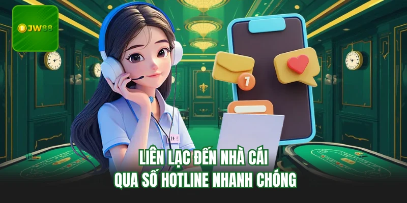 Liên Hệ JW88 - Xử Lý Triệt Để, Thời Gian Nhanh Chóng 3 Liên lạc đến nhà cái qua số hotline nhanh chóng