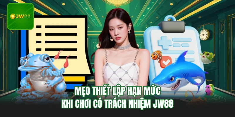 Chơi Có Trách Nhiệm JW88 - Quy Định Tham Gia Cược Minh Bạch 4 Mẹo thiết lập hạn mức khi chơi có trách nhiệm JW88
