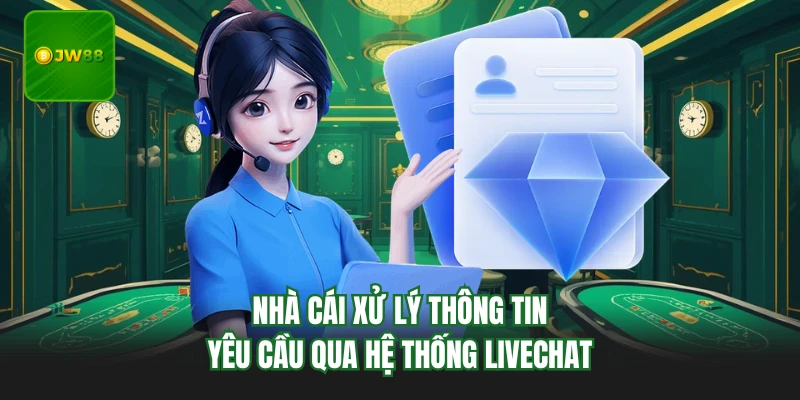 Liên Hệ JW88 - Xử Lý Triệt Để, Thời Gian Nhanh Chóng 4 Nhà cái xử lý thông tin yêu cầu qua hệ thống livechat