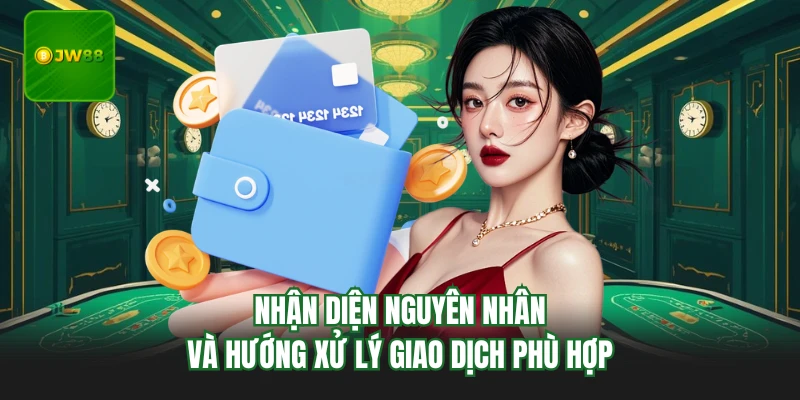 Rút Tiền JW88 - Giải Mã Cách Nhận Tiền Chỉ Trong Vài Bước 3 Nhận diện nguyên nhân và hướng xử lý giao dịch phù hợp