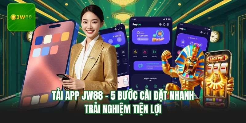 Tải App Jw88 - 5 Bước Cài Đặt Nhanh, Trải Nghiệm Tiện Lợi 1 Tải App Jw88 - 5 Bước Cài Đặt Nhanh, Trải Nghiệm Tiện Lợi